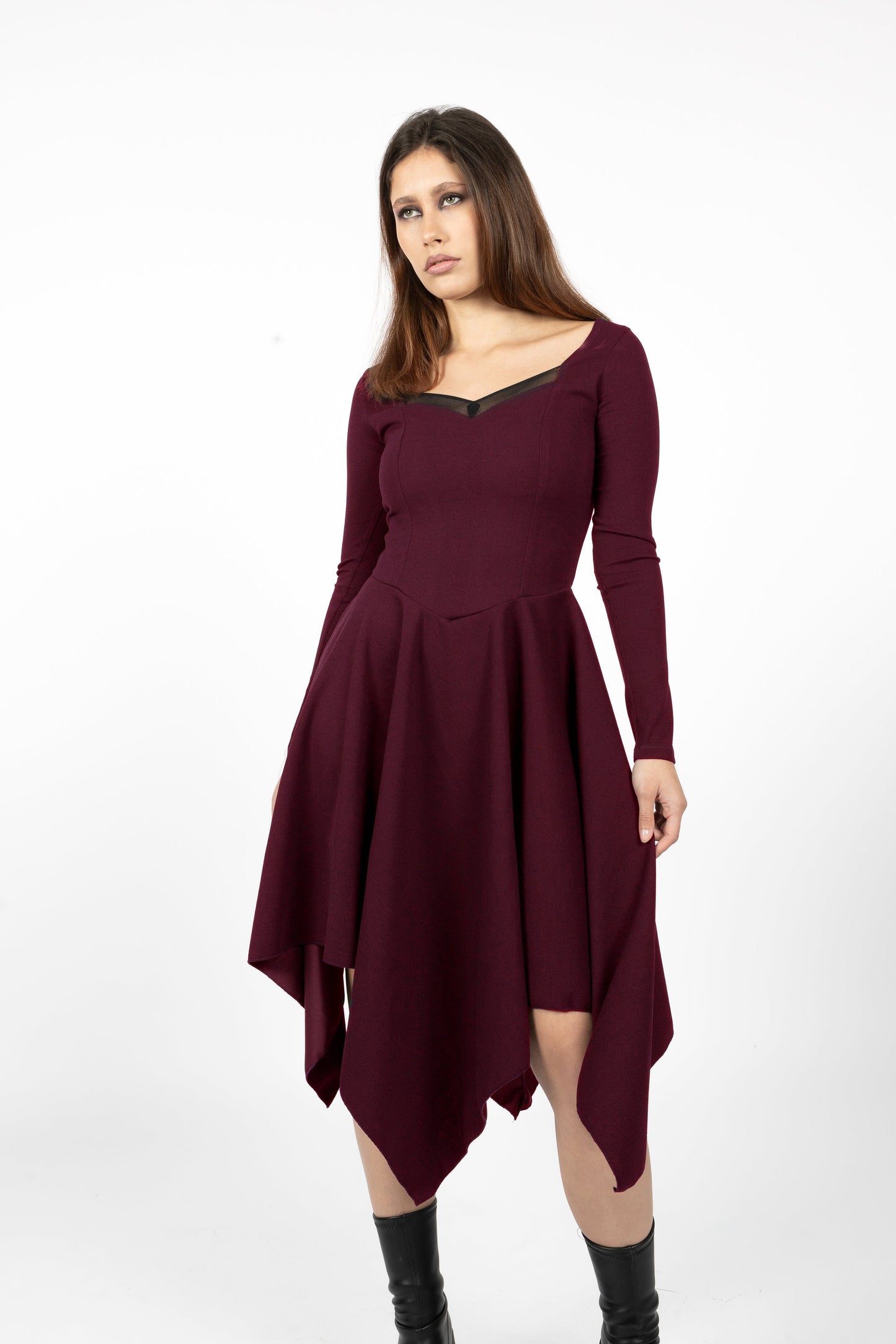 Witch coset faery asymmetric sleeve dress