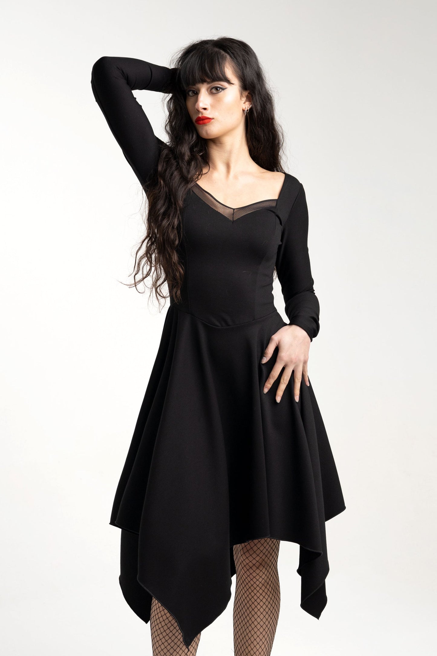 Witch coset faery asymmetric sleeve dress