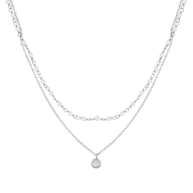 Gargantilla 'Sophia' de Piedra de Luna