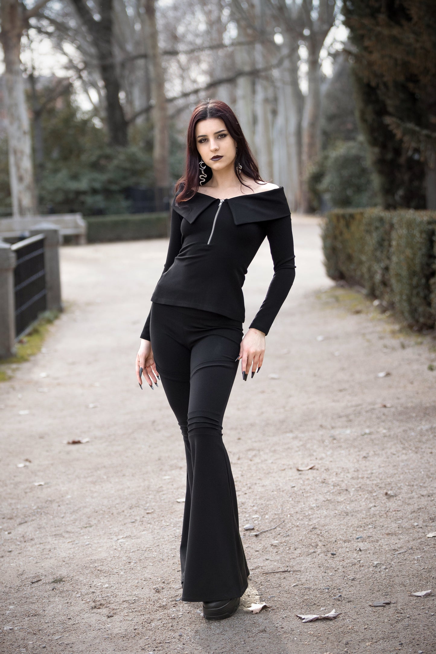 Wednesday off shoulder sleeve top- Bardot victorian top