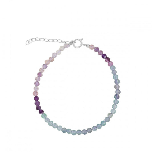 Pulsera 'Nairisa' - Fluorita Arcoiris